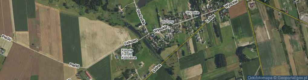 Zdjęcie satelitarne Dworska ul.